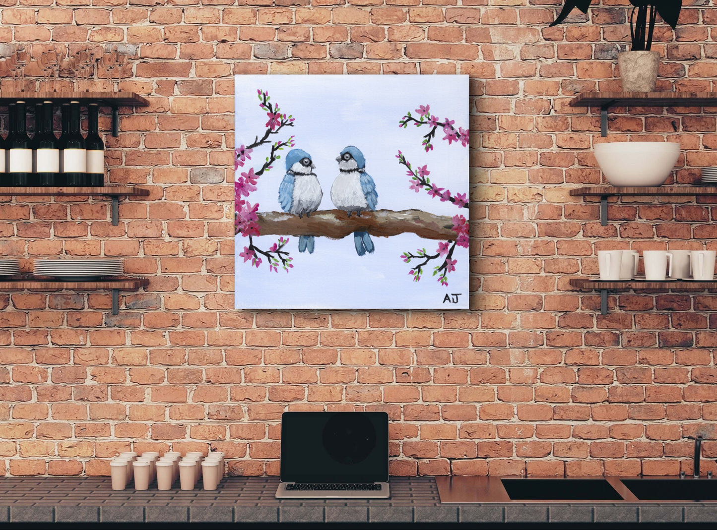 B01.2 - Blossoms and Bluebirds