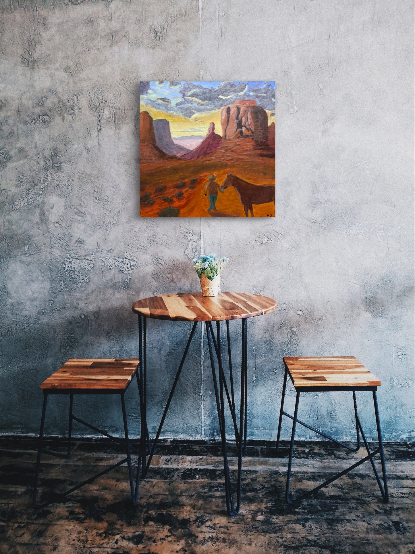 A02.2 - Desert Companions - Acrylic Painting