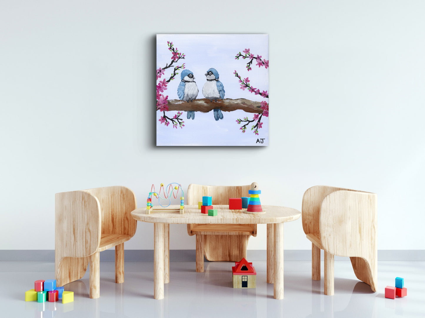 B01.2 - Blossoms and Bluebirds