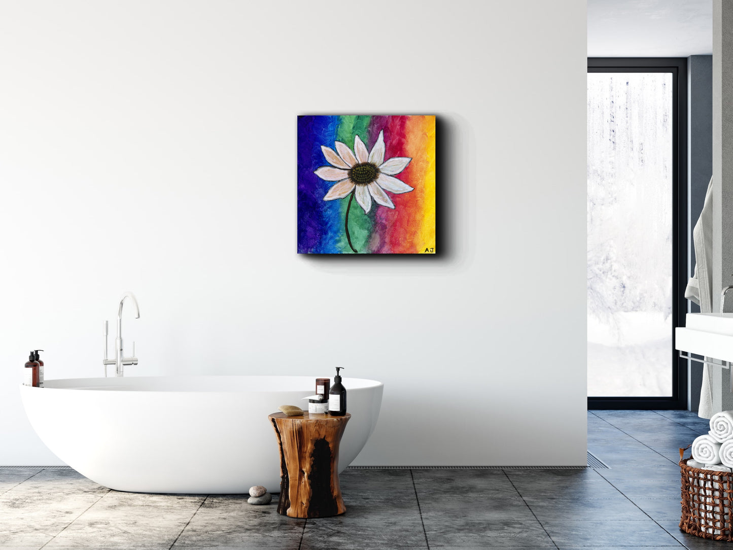 B01.3 - Rainbow Daisy