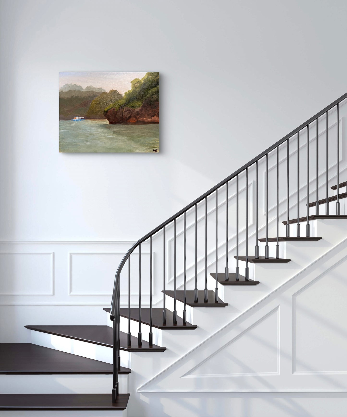 2025 C02 - Tranquility at Hundred Islands - Oil Painting