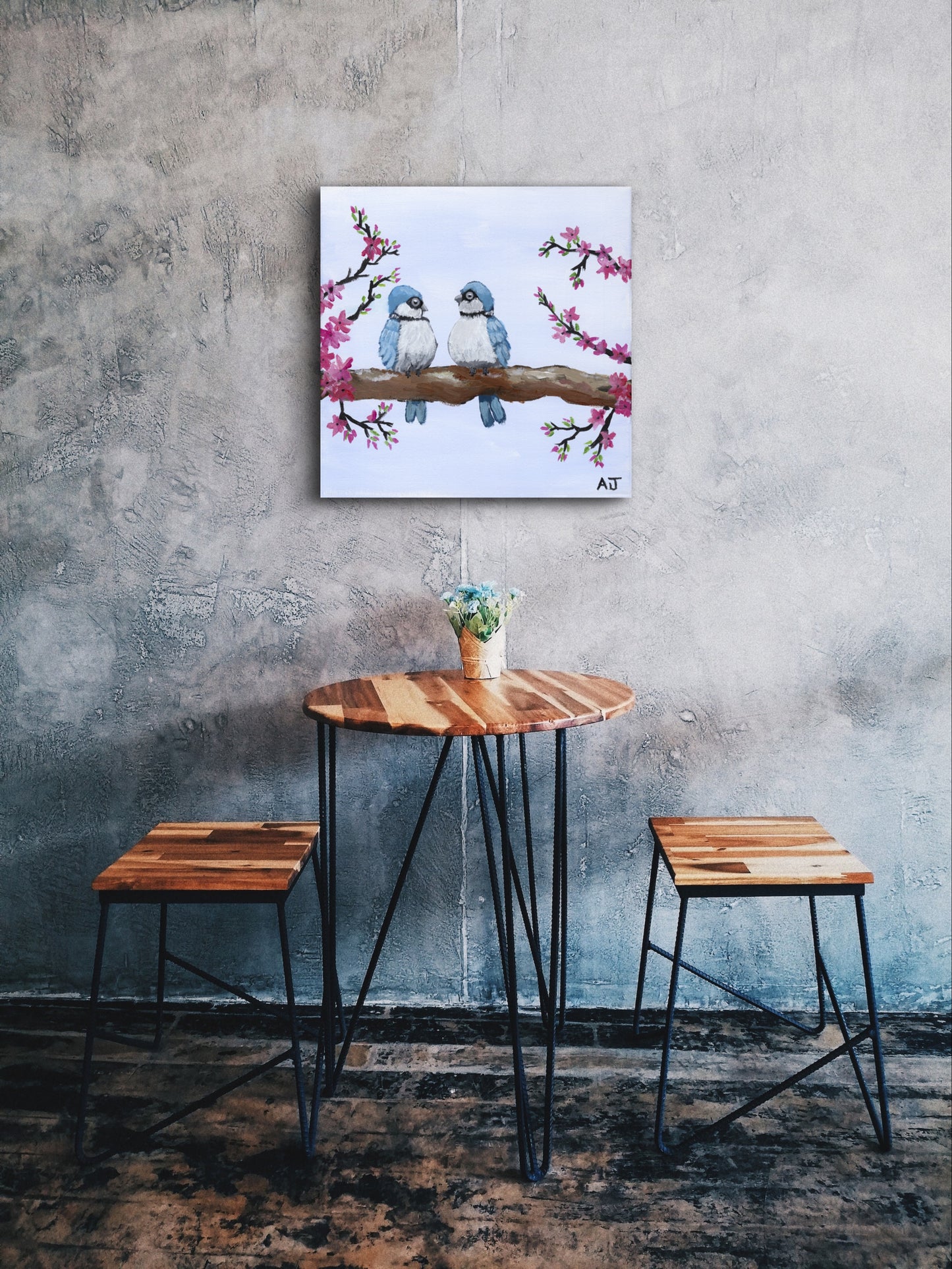 B01.2 - Blossoms and Bluebirds