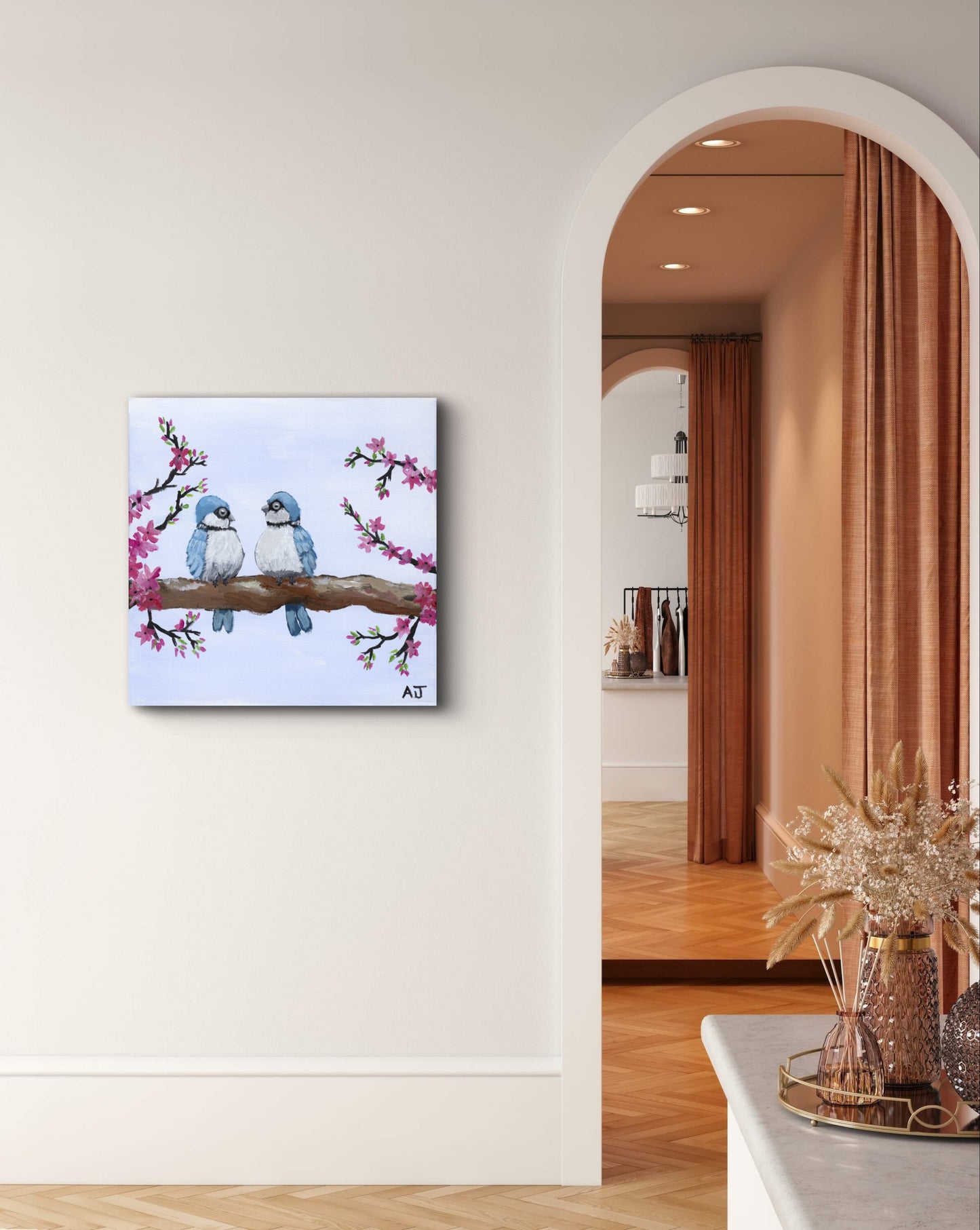 B01.2 - Blossoms and Bluebirds