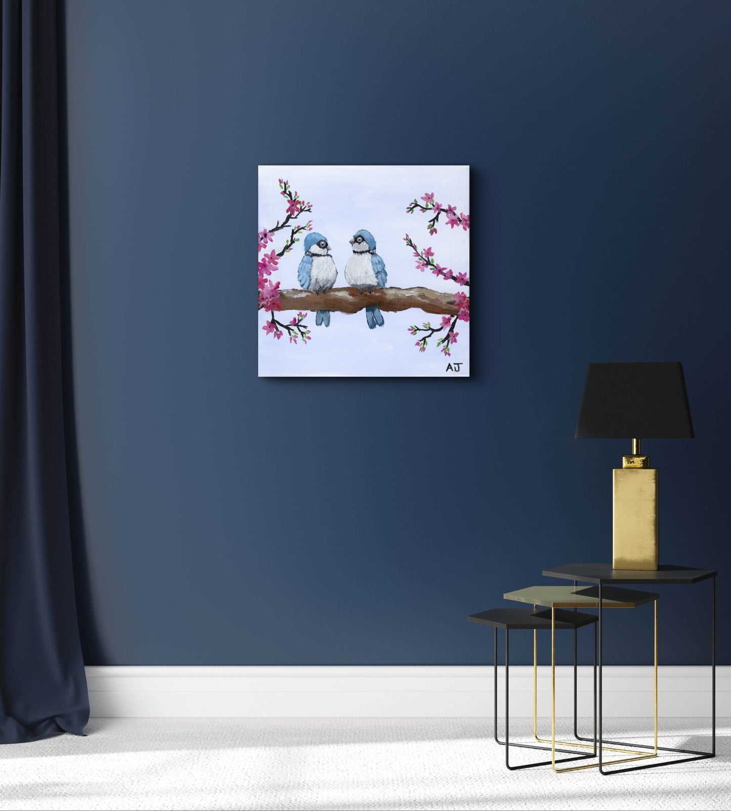 B01.2 - Blossoms and Bluebirds