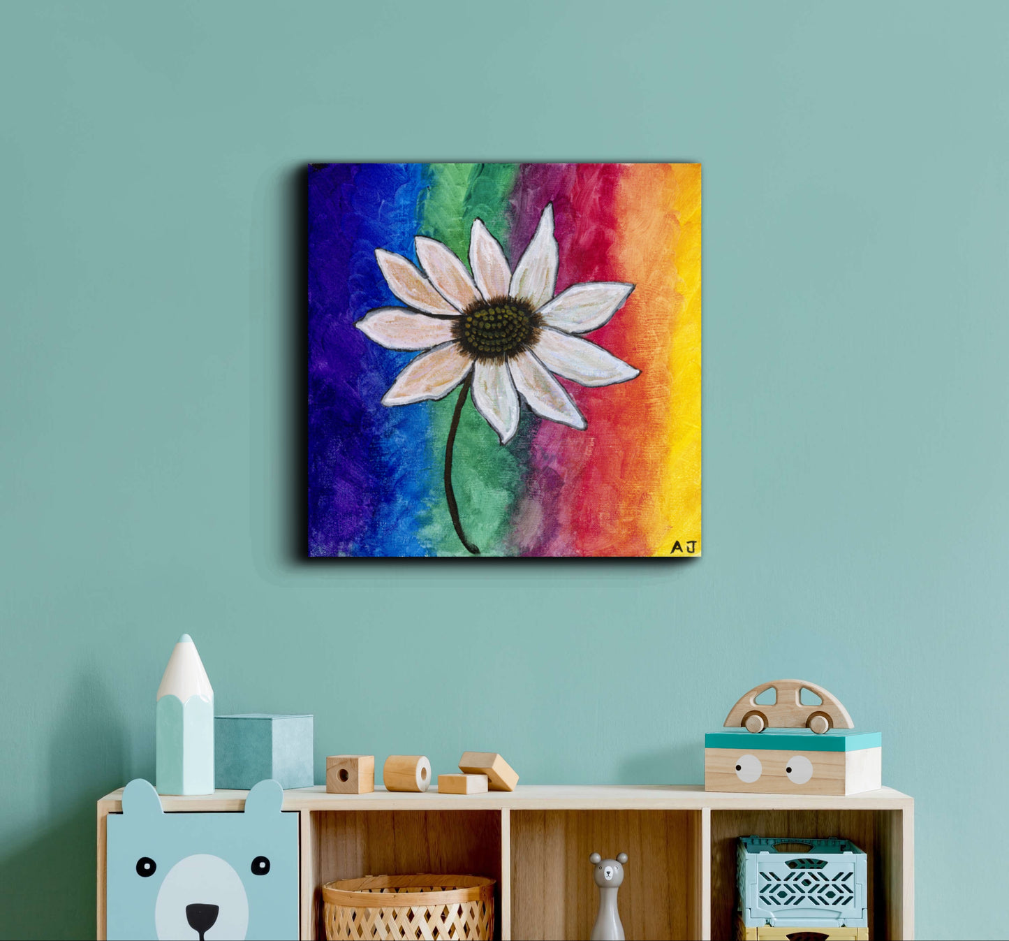 B01.3 - Rainbow Daisy