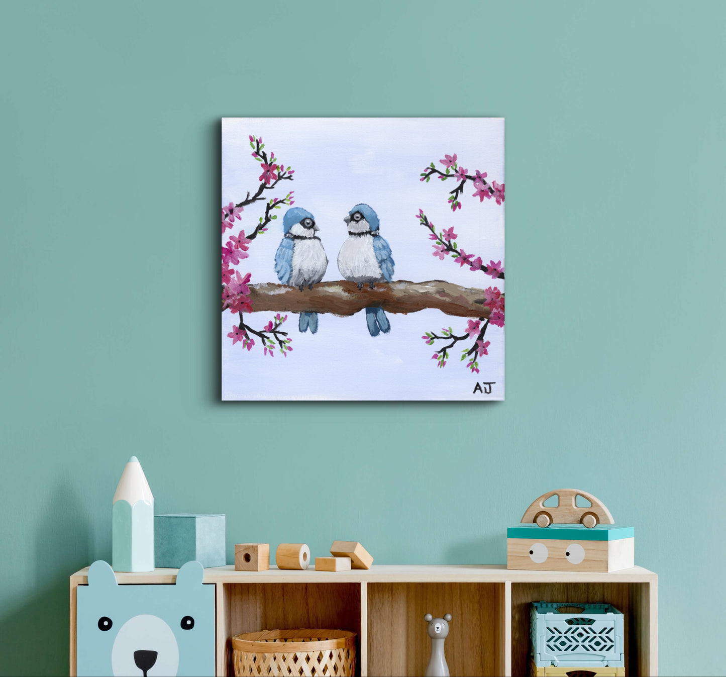 B01.2 - Blossoms and Bluebirds