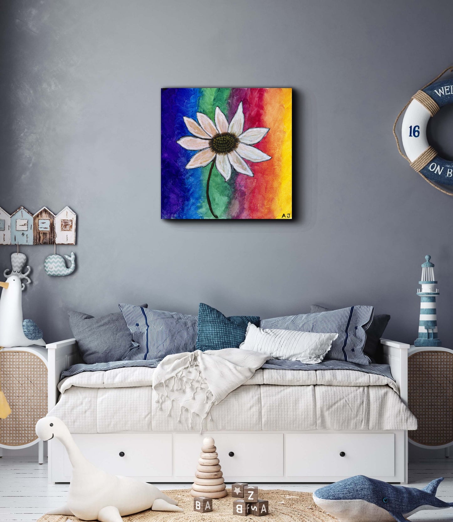 B01.3 - Rainbow Daisy