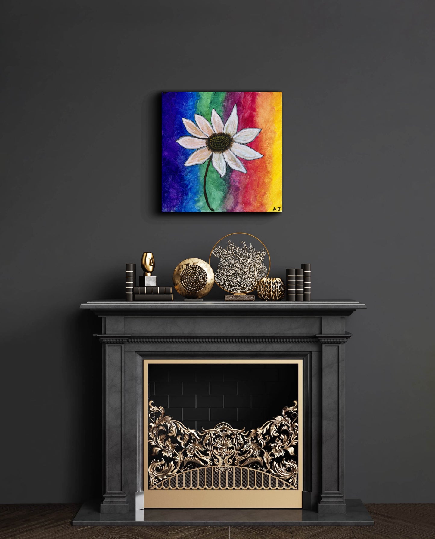 B01.3 - Rainbow Daisy