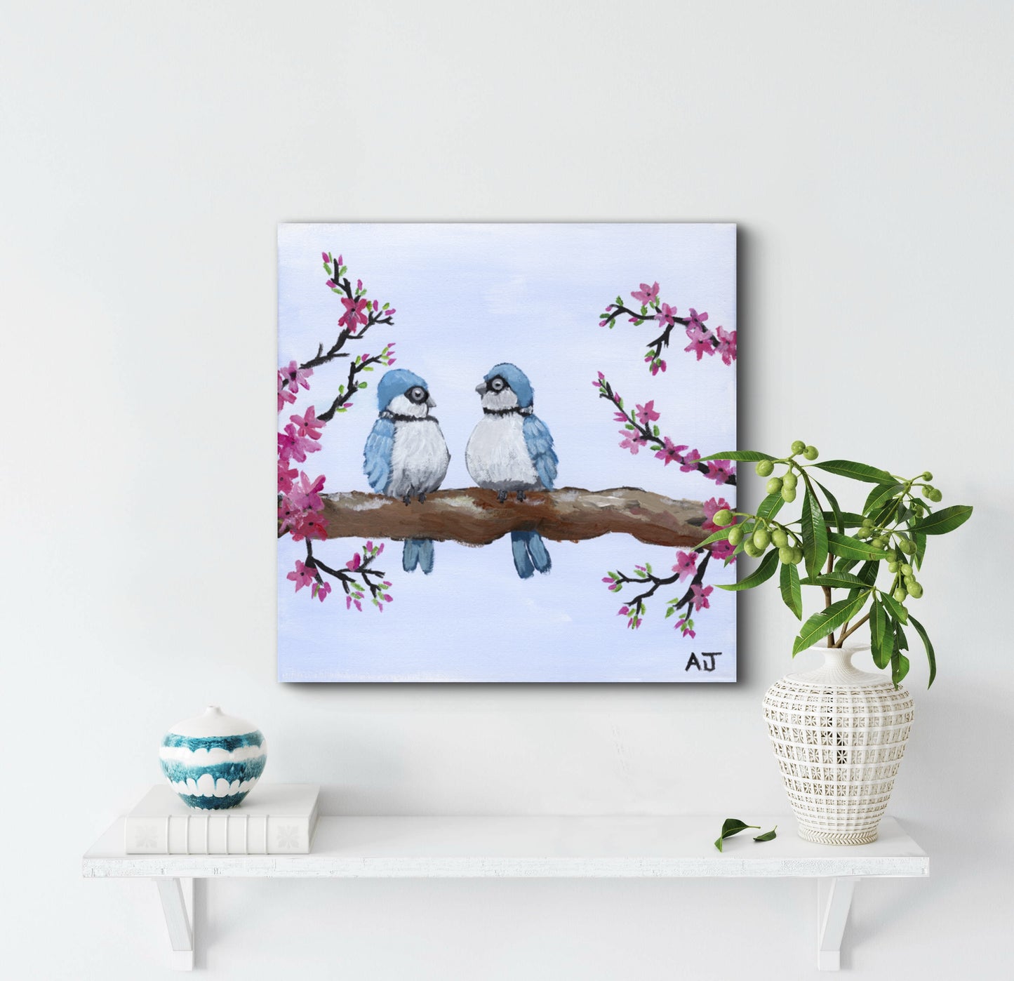 B01.2 - Blossoms and Bluebirds