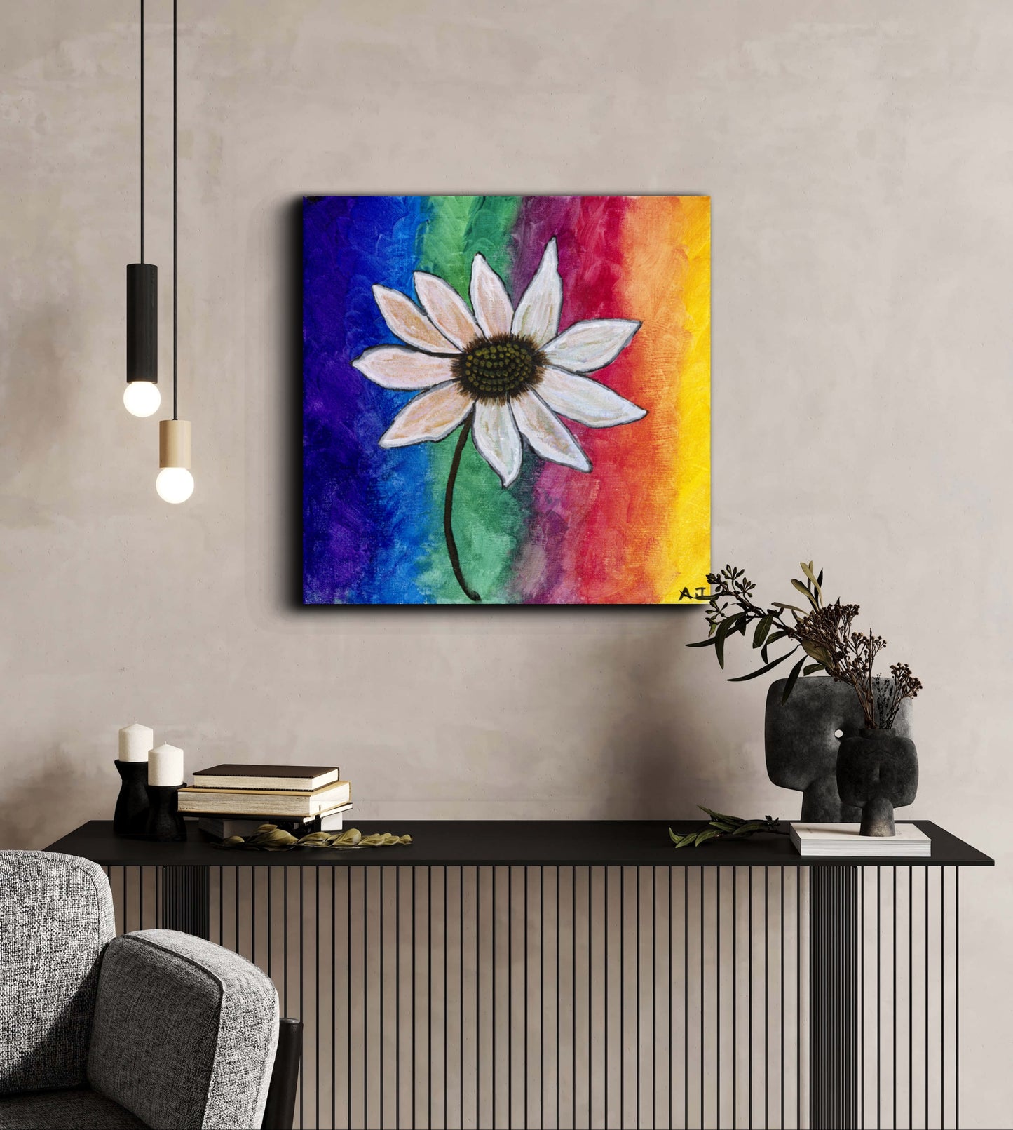 B01.3 - Rainbow Daisy
