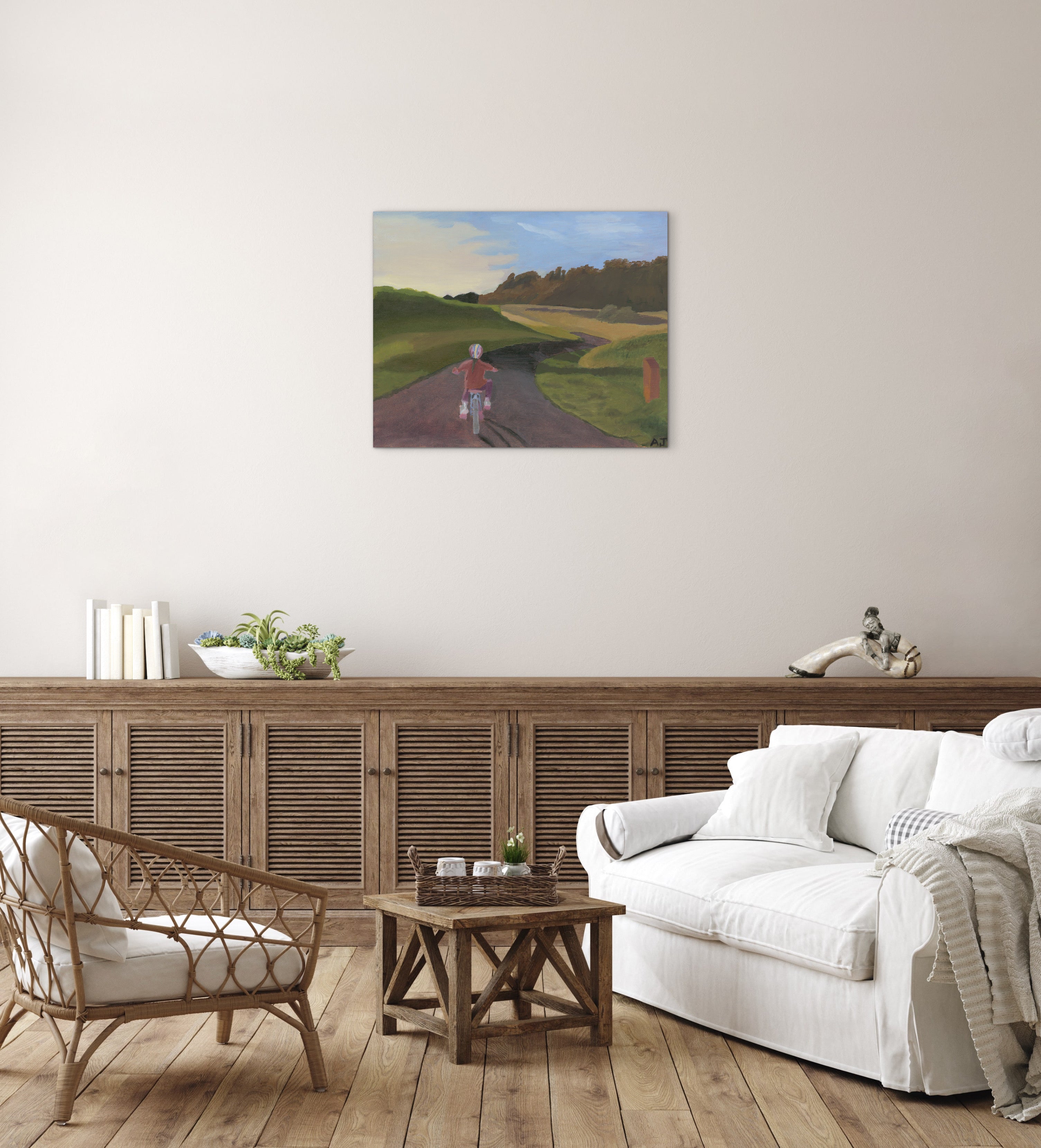 2025 C06 - The Journey Ahead - Oil Painting – Bitter Sea Art