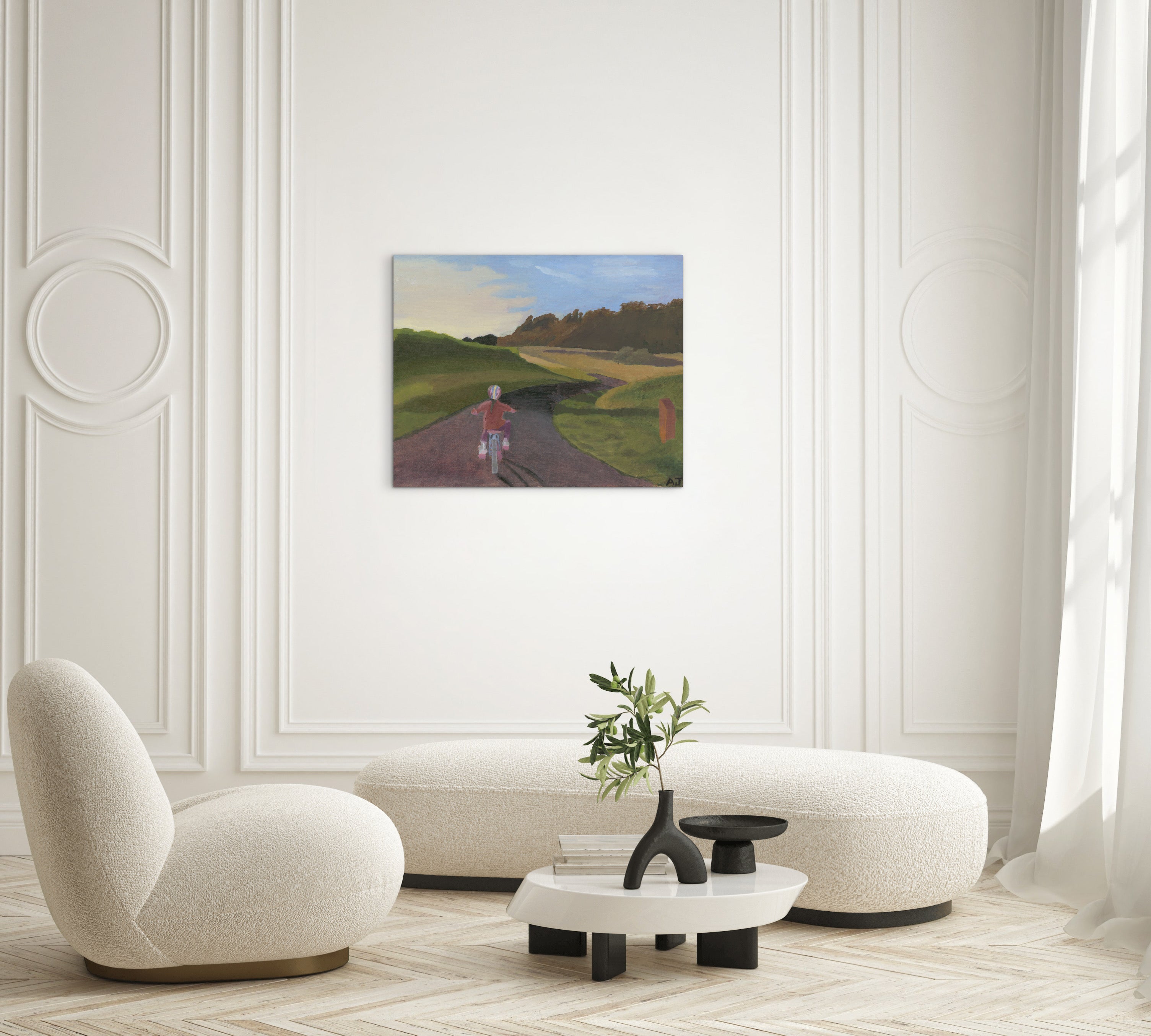 2025 C06 - The Journey Ahead - Oil Painting – Bitter Sea Art