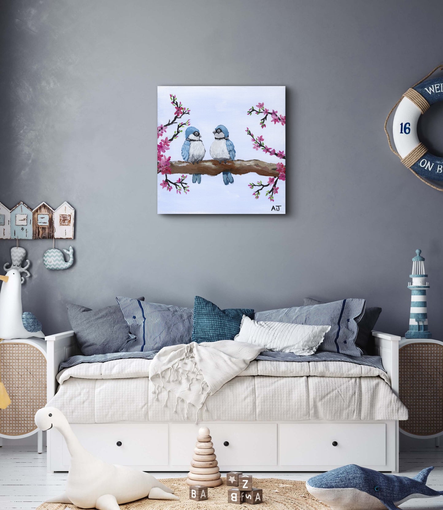 B01.2 - Blossoms and Bluebirds
