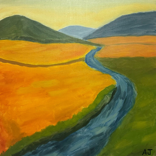 2025 C08 - River of Light - Oil Painting