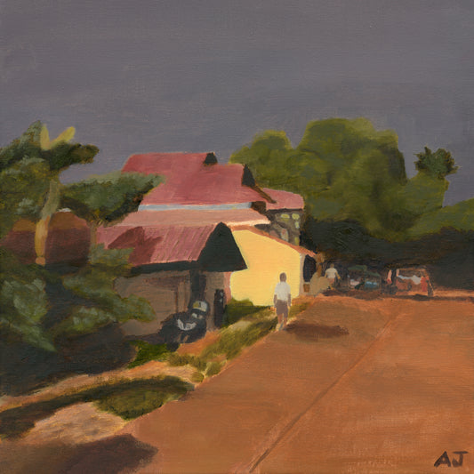 2025 C04 - Simple Days in Pangasinan - Oil Painting