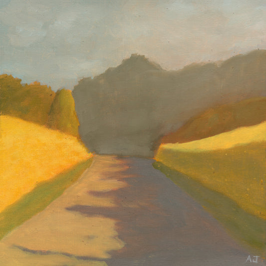 2025 C01 - Golden Path - Oil Painting