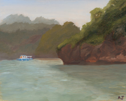 2025 C02 - Tranquility at Hundred Islands - Oil Painting