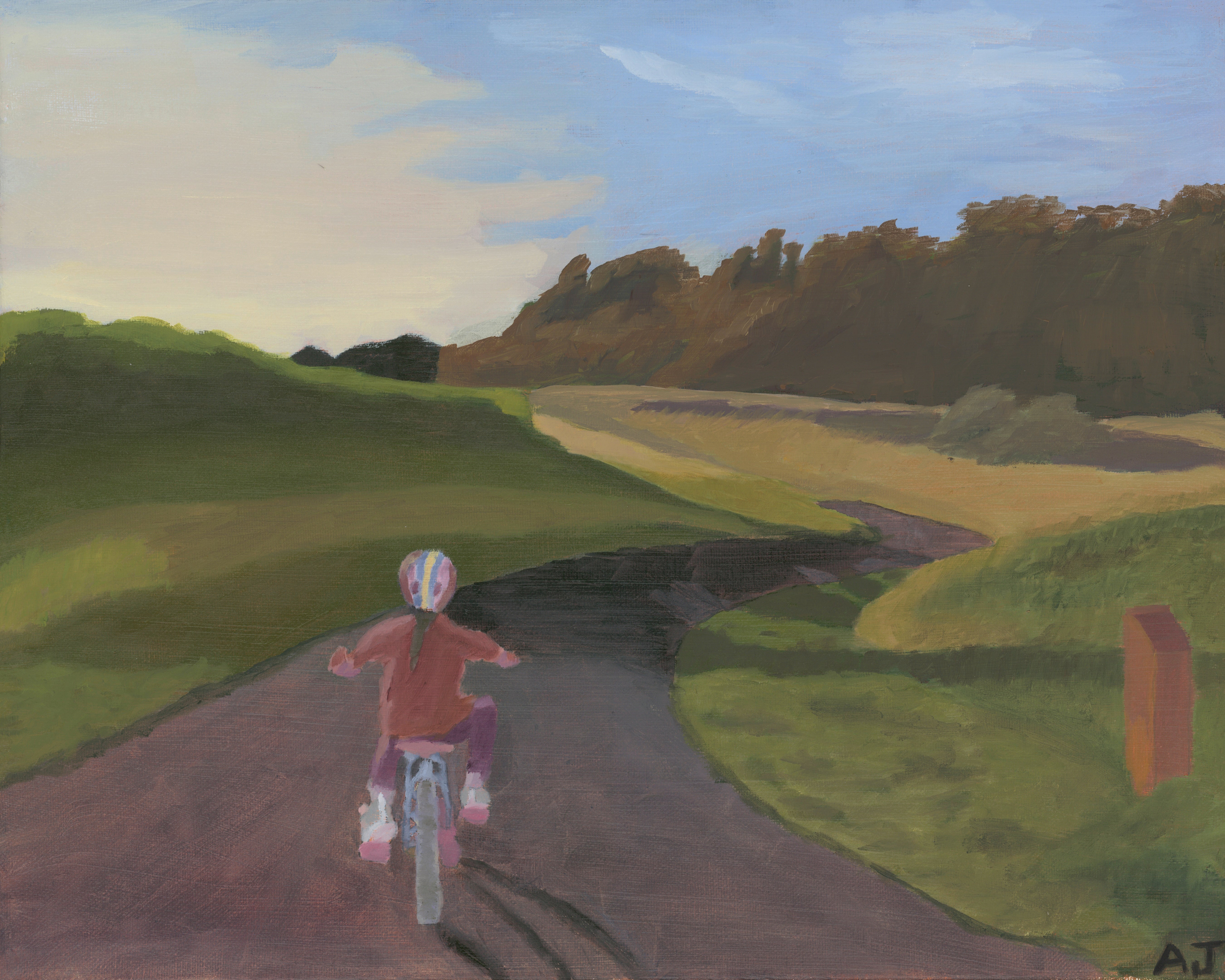 2025 C06 - The Journey Ahead - Oil Painting – Bitter Sea Art