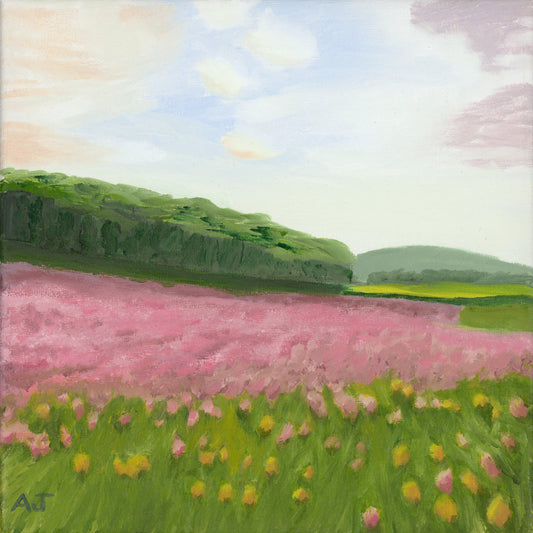 2025 C05 - Meadow Serenity - Oil Painting
